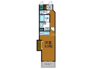 寺田町駅 徒歩5分 2階の物件間取画像